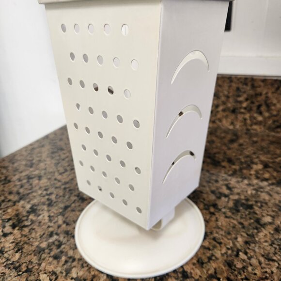 Farmhouse Grater Utensil Holder Kitchen Organizer Home Decor 8.5" H - Picture 3 of 5